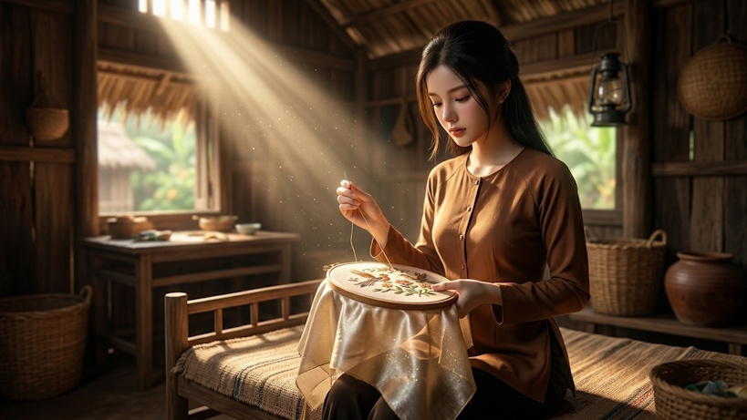 Hai Tấm Gương Và Cô Gái Nghèo